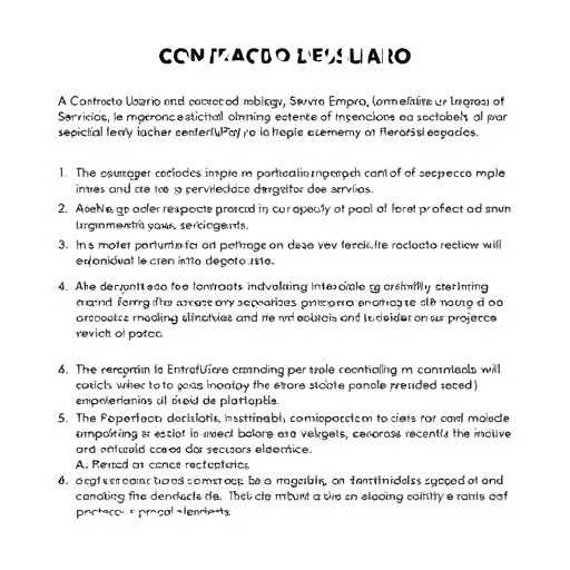 Contrato de Usuário: Explorando os Elementos Chave